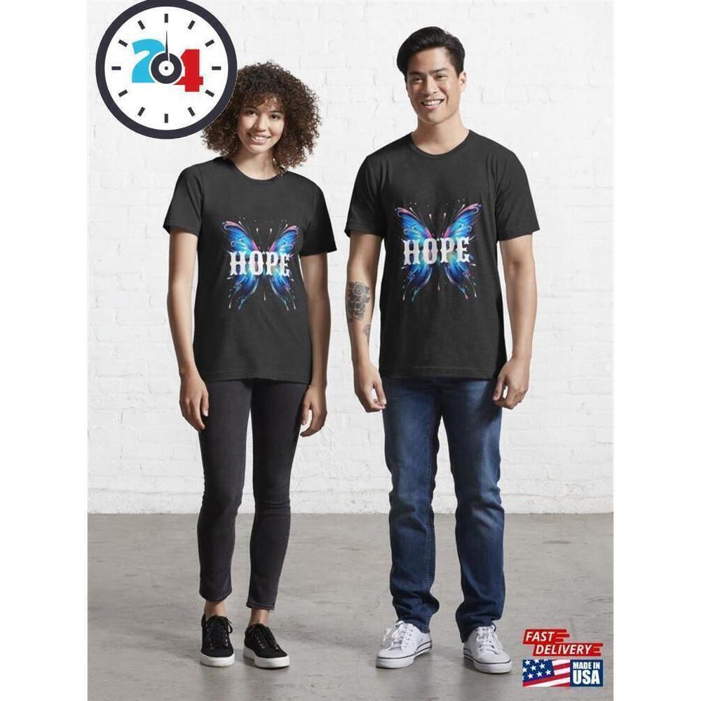Hope Essential Minimal Inspirational Word Aesthetic T-Shirt